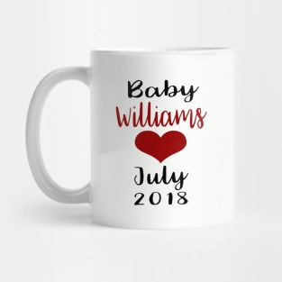 Pregnancy Announcement Onesie Baby Announcement Onesie Maternity Photo Shoot Last Name Custom Baby Announcement Onesie Pregnancy Mom Mug